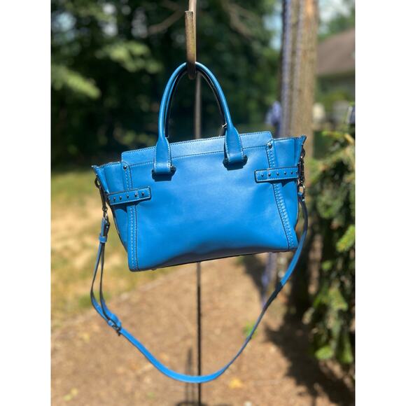 RARE $695 COACH Swagger 27 embellished Canyon Quilt leather w/COA & Dustbag - Picture 6 of 17